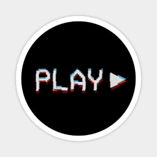 Play Button Magnet